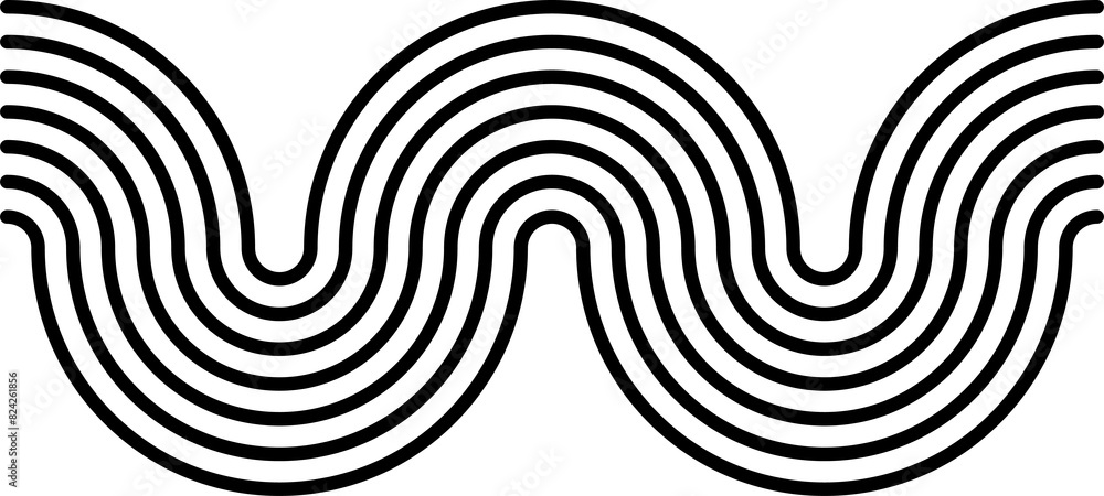 Geometric Memphis shape or graphic form Geometric Memphis shape or graphic form