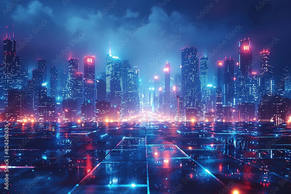 The Lines of Electronic Scattering and Cities The Lines of Electronic Scattering and Cities