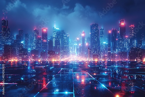 The Lines of Electronic Scattering and Cities