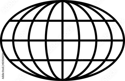 Y2K groovy abstract symbol, retro graphic shape