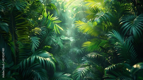 Background Tropical. The forest floor is alive with activity  as tiny insects scurry about their daily routines  while larger creatures  like monkeys and sloths  move leisurely through the trees above