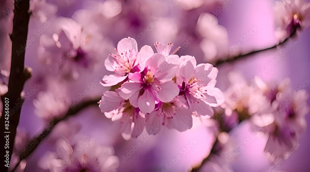 pink cherry blossom in spring pink cherry blossom in spring