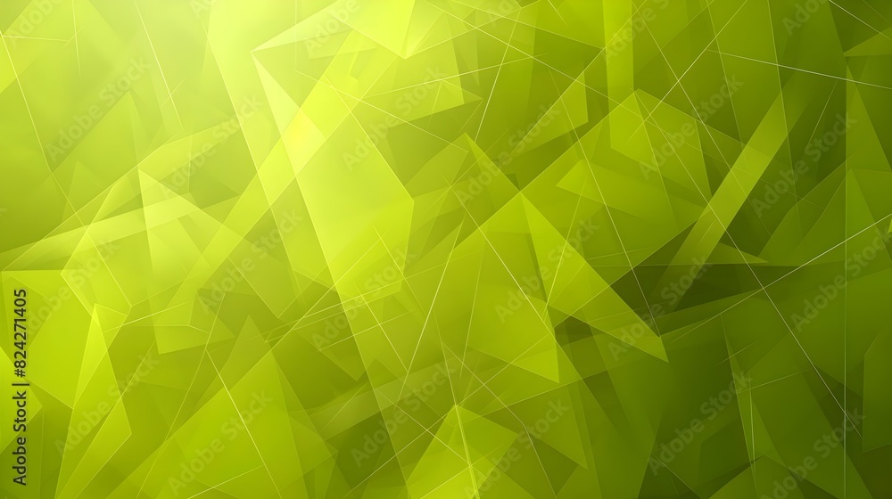 Vibrant Green Geometric Abstract Background with Copyspace and Minimalist Polygon Design Showcasing Modern Eco Friendly Concept Vibrant Green Geometric Abstract Background with Copyspace and Minimalist Polygon Design Showcasing Modern Eco Friendly Concept