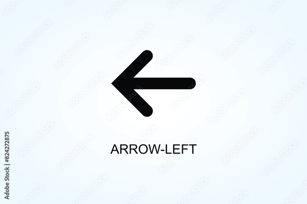 Arrow Left Vector Or Logo Sign Symbol Illustration Arrow Left Vector Or Logo Sign Symbol Illustration