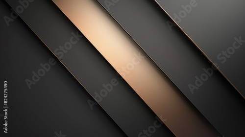 A striking gradient background moving from charcoal gray to metallic bronze, providing a moody and industrial aesthetic.