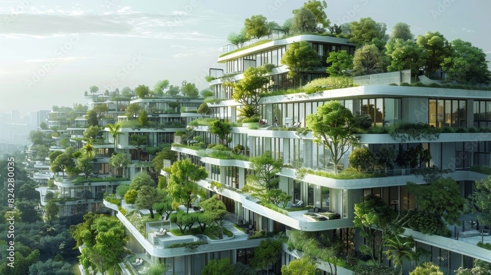 Air pocket urban planning for climate change adaptation, featuring green spaces and resilient structures, vibrant and detailed Air pocket urban planning for climate change adaptation, featuring green spaces and resilient structures, vibrant and detailed