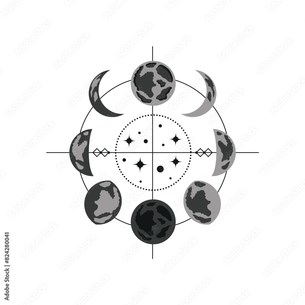 moon phases in the solar system moon phases in the solar system