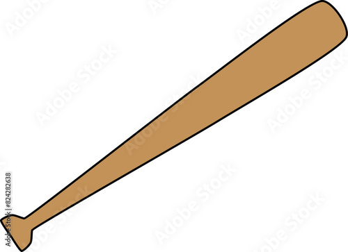 Baseball Bat Illustration