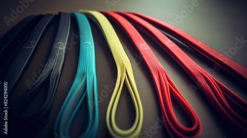 photo of a collection of resistance loop bands