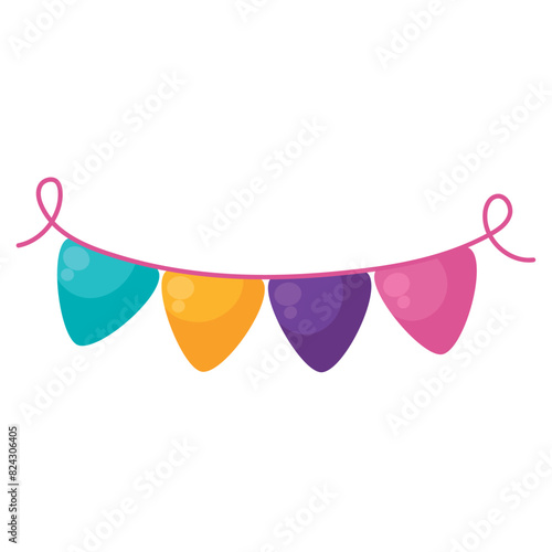 bunting party decoration