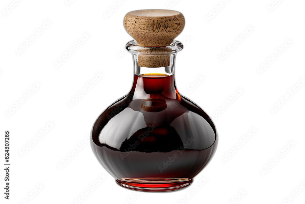 fish sauce on transparent background, the concept of Food ingredients, seafood, cooking, organic, taste