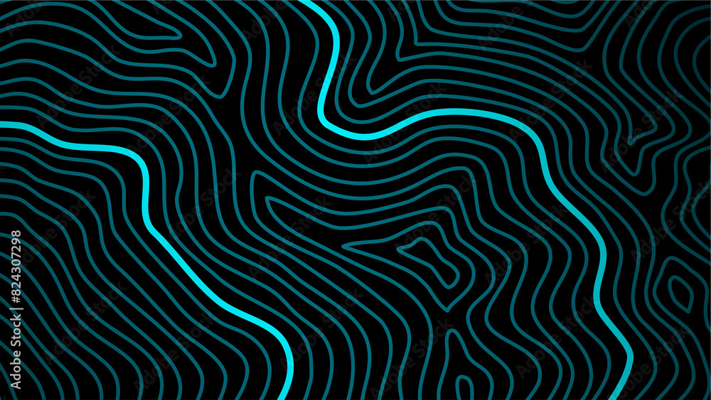 Topographic map contour background. topographic contour wallpaper. contour lines background. abstract wavy background. 