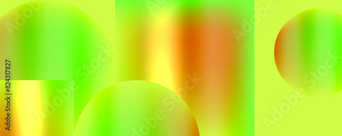 Concept of neon color fluid liquid gradients shapes. Vector Illustration For Wallpaper  Banner  Background  Card  Book Illustration  landing page
