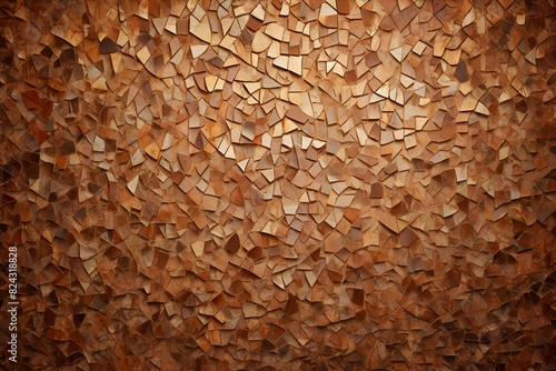 abstract vintage Brown background Gradient Mosaic fragments photo
