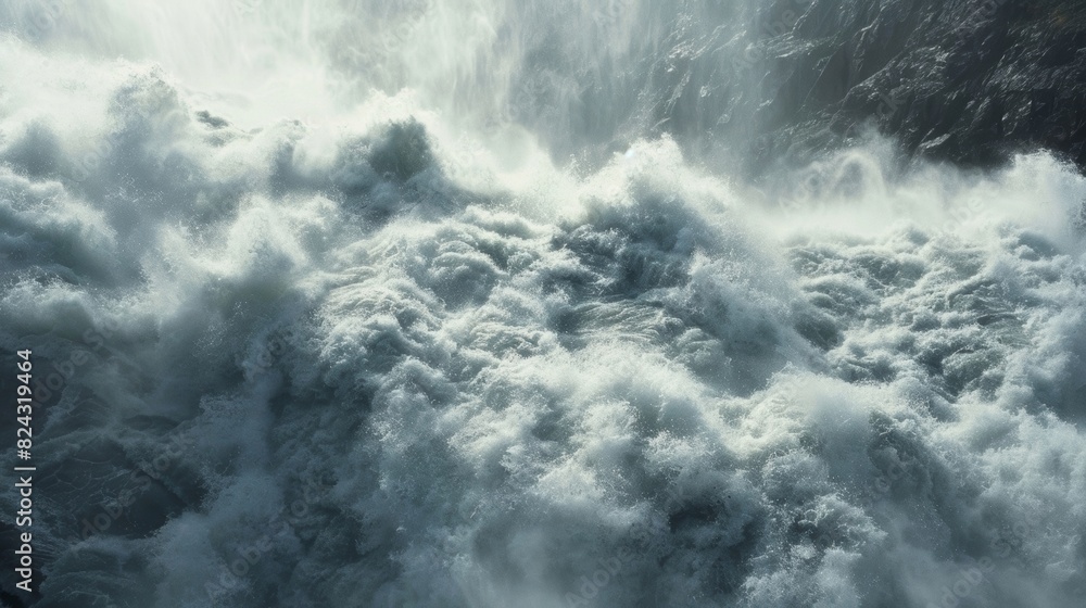 Clouds of mist rise up from the turbulent waters ped inside the dam a captivating display of its power. Clouds of mist rise up from the turbulent waters ped inside the dam a captivating display of its power.