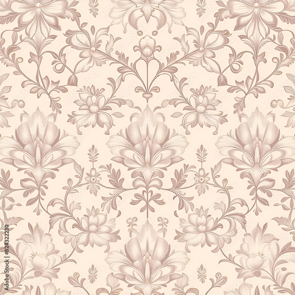 seamless pattern with flowers