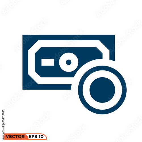 Vector graphic of a business icon  illustration sign and symbol for finance and profitability