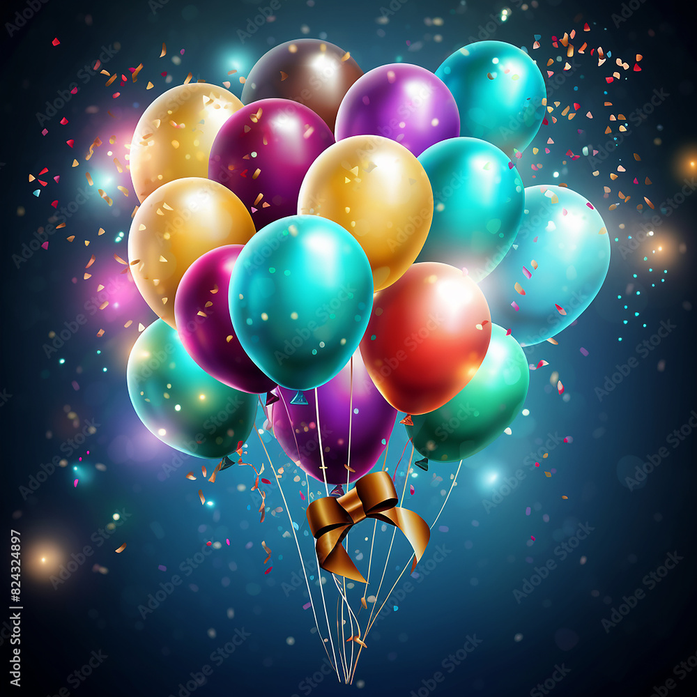 illustration of a balloons illustration of a balloons