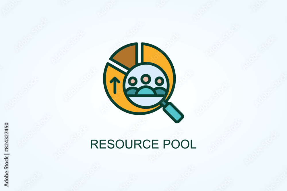 Resource Pool Vector Or Logo Sign Symbol Illustration Resource Pool Vector Or Logo Sign Symbol Illustration