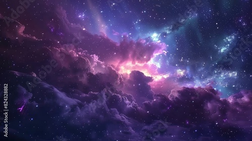 Sky background of the universe