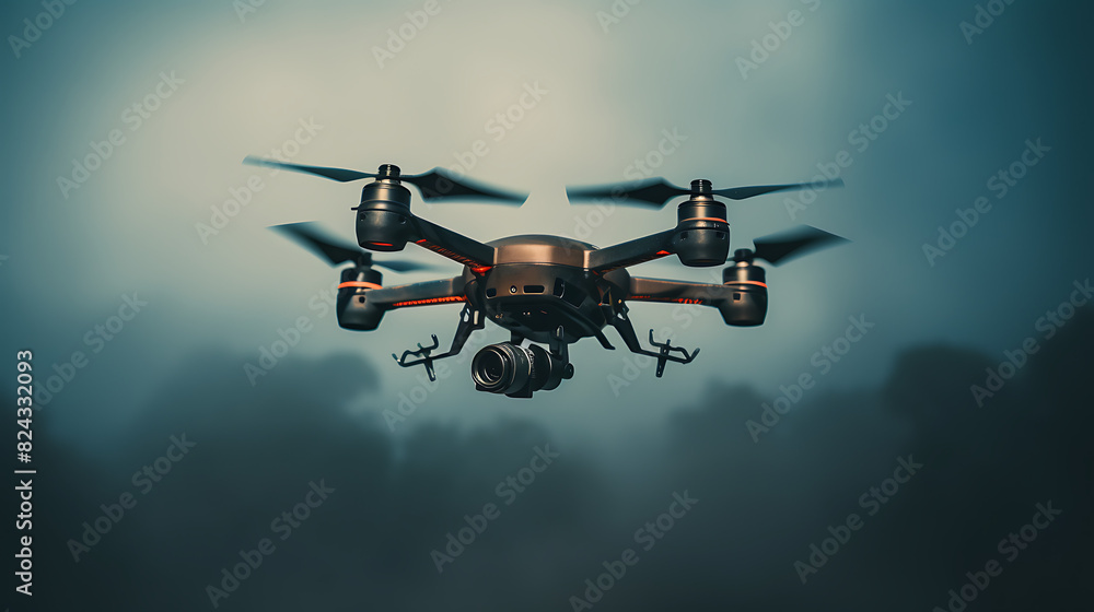 Drone, the technology for moving and recording images in the sky