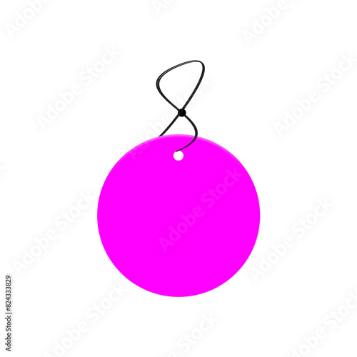 purple christmas ball