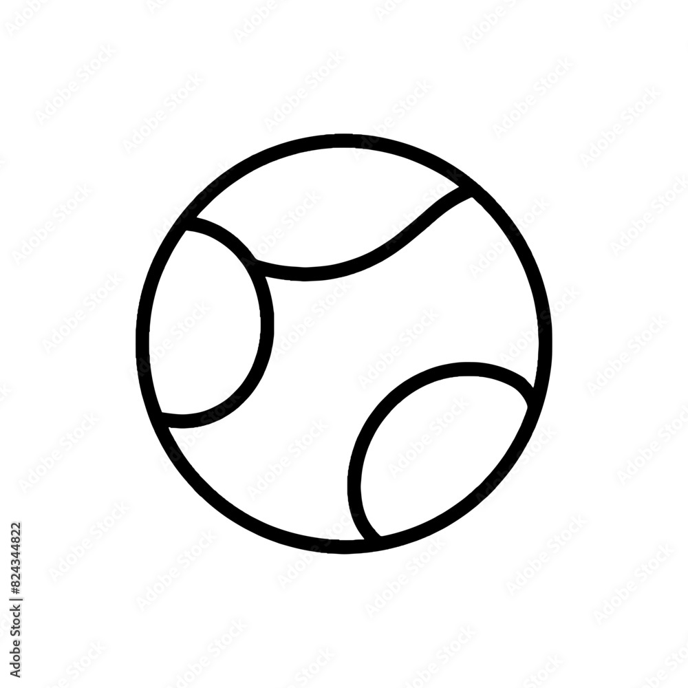 Tennis Ball Vector Icon Illustration on a transparent background, Tennis Ball Icon Tennis Ball Vector Icon Illustration on a transparent background, Tennis Ball Icon