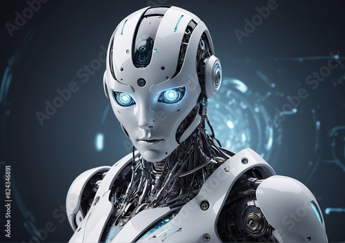 futuristic robot