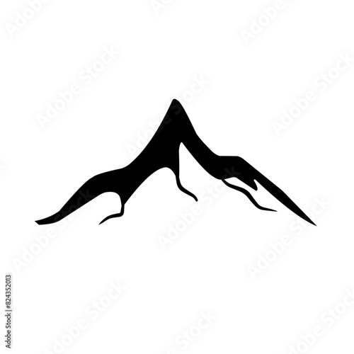 mountain logo shape