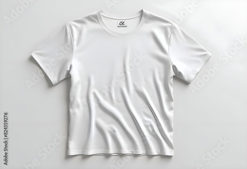 Wallpaper Mural Simple white T-shirt on white background Torontodigital.ca