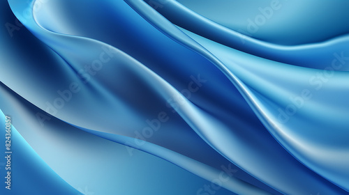 blue silk background