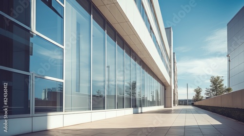 modern street building exterior natural light 