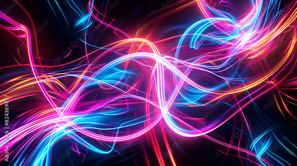 realistic background movement neon lights, Futuristic digital wave background, abstract background with glowing lines and bokeh, 3d render realistic background movement neon lights, Futuristic digital wave background, abstract background with glowing lines and bokeh, 3d render