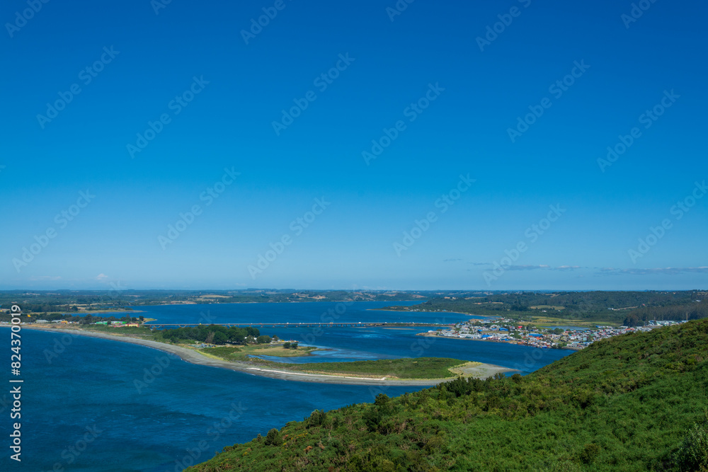 Ciudad de Ancud, Isla Grande de Chiloé, Chile Ciudad de Ancud, Isla Grande de Chiloé, Chile