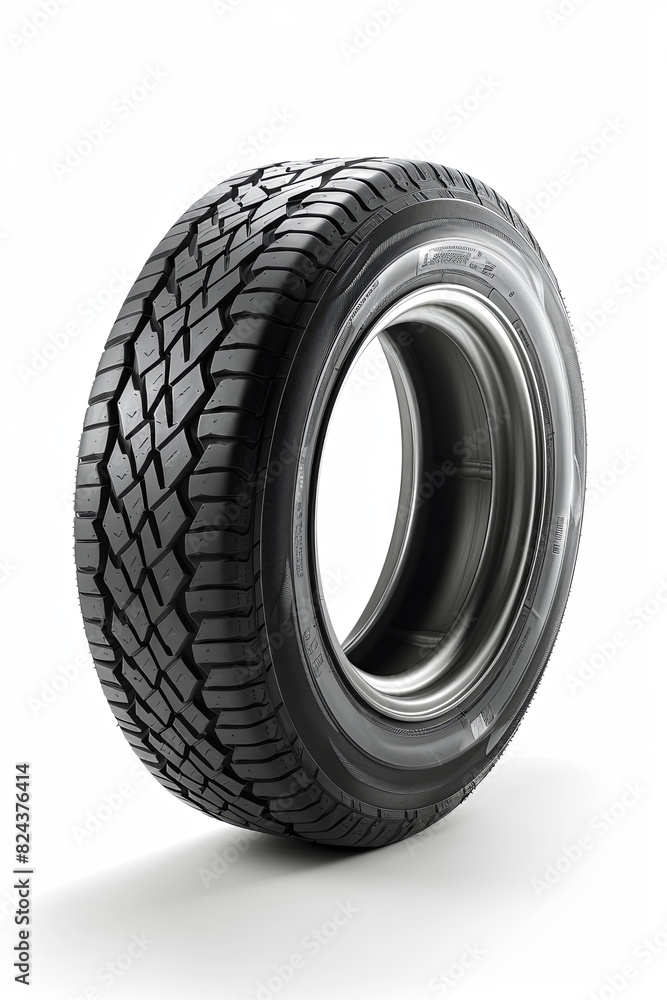 Tire isolated on white background Tire isolated on white background