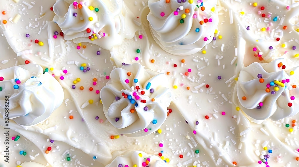 ice cream surface textures with rainbow sprinkles ice cream surface textures with rainbow sprinkles