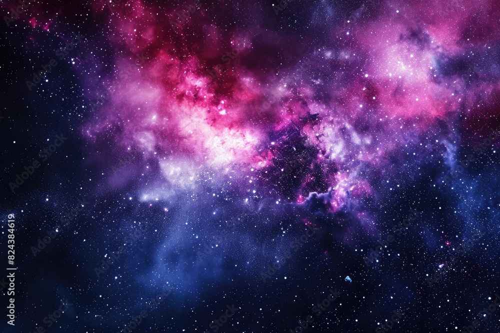 Fototapeta premium Colorful cosmos igniting imagination