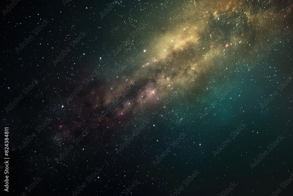 Fototapeta premium Colorful cosmos igniting imagination