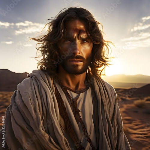 Biblical story, Jesus was tempted in the desert