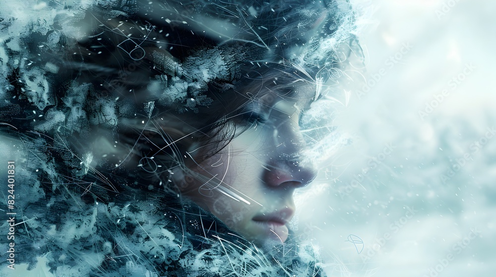 Interpreted Wind Chill Captured in Ethereal Icy Crystalline Swirls and Vortexes Interpreted Wind Chill Captured in Ethereal Icy Crystalline Swirls and Vortexes