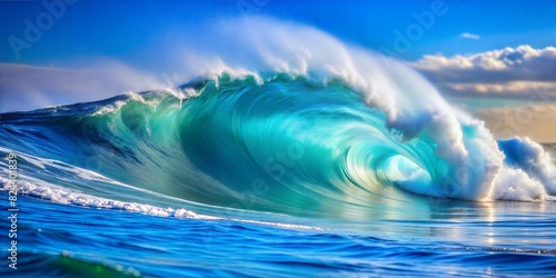water, spray, tranquility, wave, front view, no beach