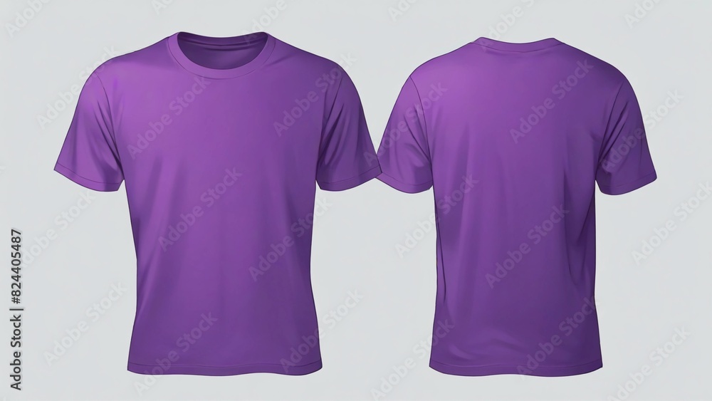 front and back t-shirt vector background illustration