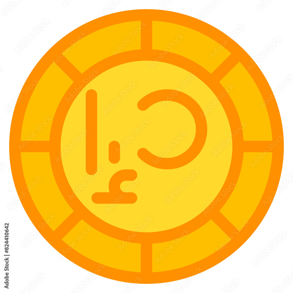 dirham, coin, currency, money, cash Icon dirham, coin, currency, money, cash Icon