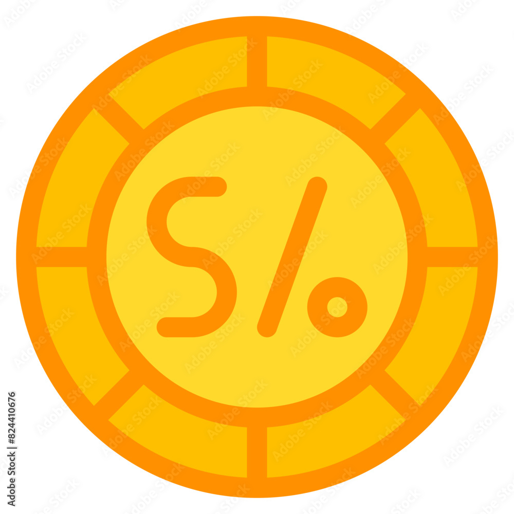 Sol, coin, currency, money, cash Icon Sol, coin, currency, money, cash Icon