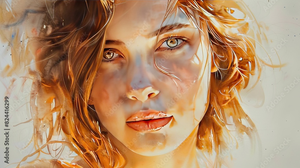 Through the use of light and shadow, watercolor woman portraits achieve a sense of realism that is both captivating and mesmerizing, drawing viewers into a world of beauty and wonder. Through the use of light and shadow, watercolor woman portraits achieve a sense of realism that is both captivating and mesmerizing, drawing viewers into a world of beauty and wonder.