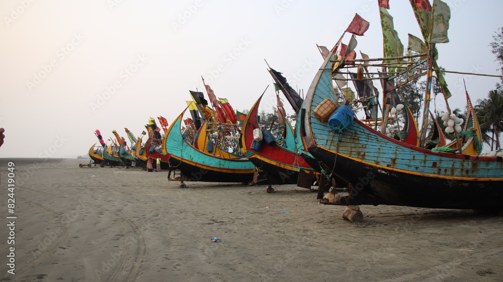 Obraz premium fishing boat