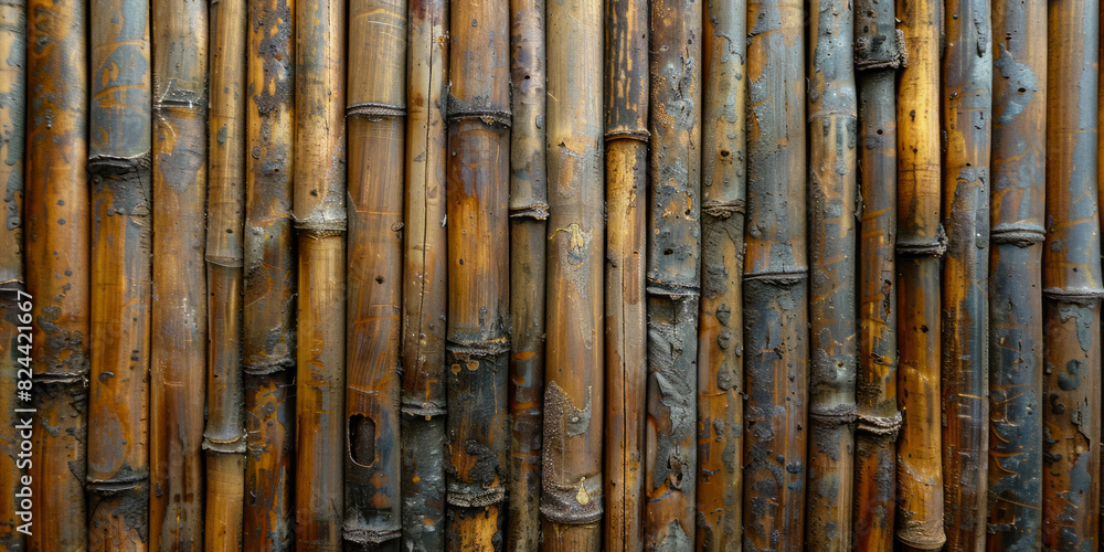 Bamboo Trunks Texture For Background Created Using Artificial Intelligence Bamboo Trunks Texture For Background Created Using Artificial Intelligence