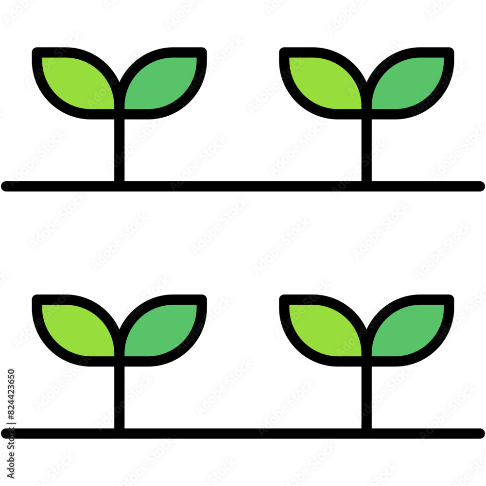 gardening, plant, plantation, sapling, growth Icon gardening, plant, plantation, sapling, growth Icon