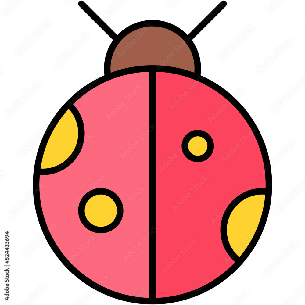 ladybug, Bug, insect, lady, nature Icon ladybug, Bug, insect, lady, nature Icon