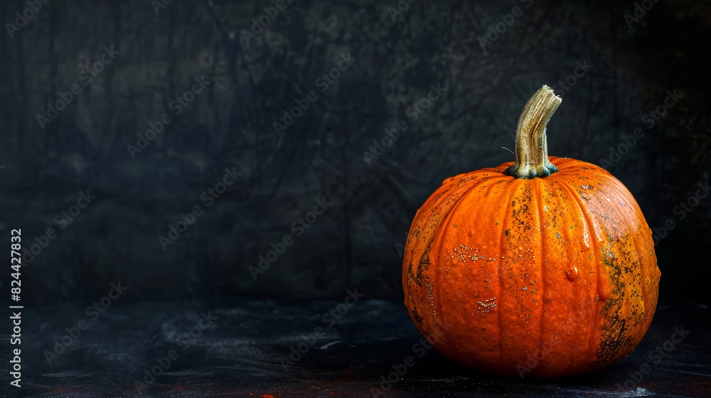 A simple art style featuring a Halloween pumpkin with a light inside, set against a black background. A simple art style featuring a Halloween pumpkin with a light inside, set against a black background.